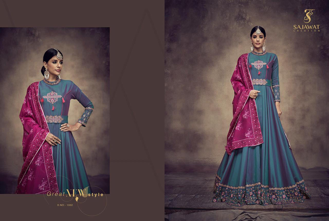 Bride Vol-3 Sajawat Creation Tapeta Silk Salwar Kameez Bride Vol-3 Sajawat Creation Tapeta Silk Salwar Kameez
